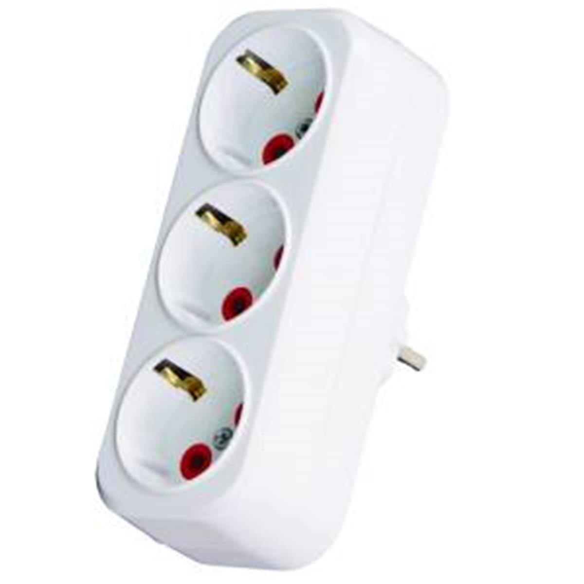 MUTLUSAN ÜÇLÜ TOPRAKLI FİŞ-PRİZ (DÜZ TİP)- 001 170 033005 00 00