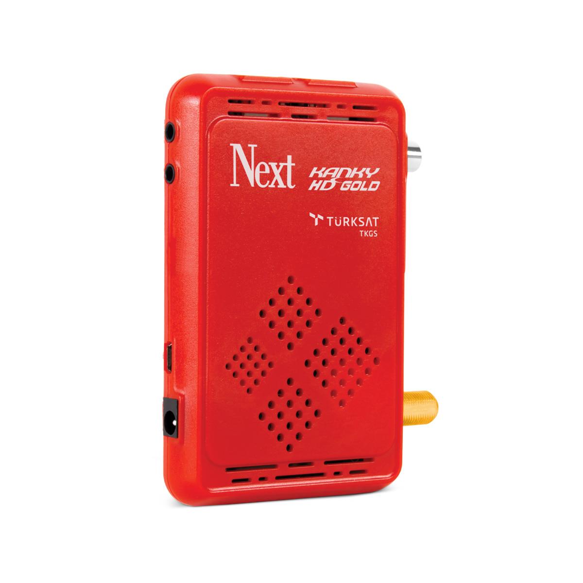 Next & NextStrar Kanky HD Gold Uydu Alıcısı Kırmızı