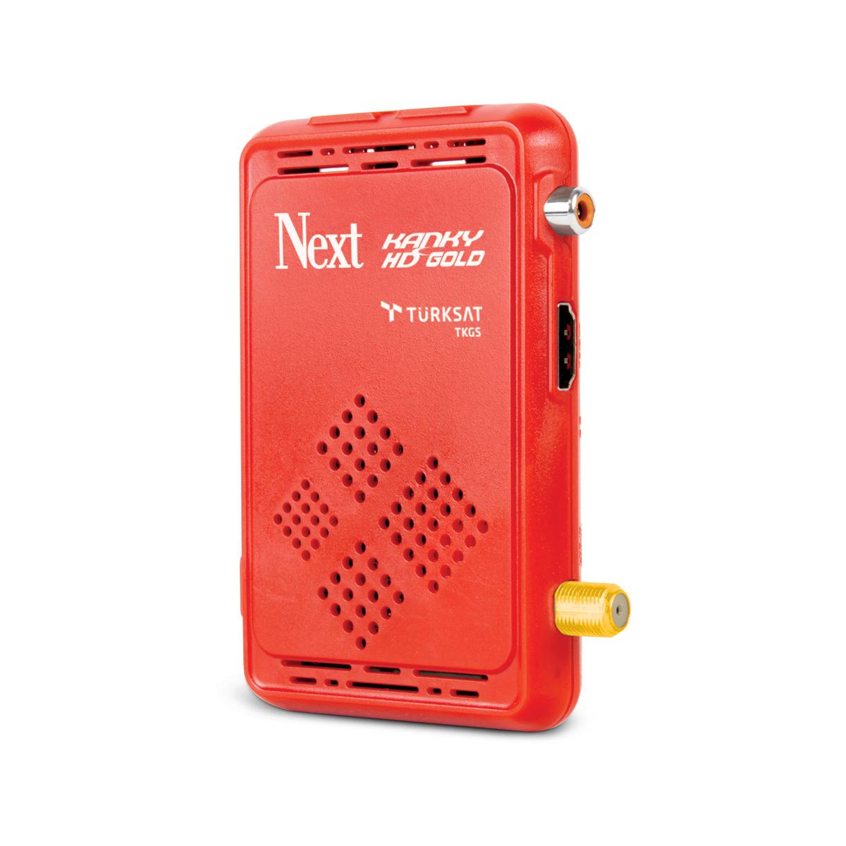 Next & NextStrar Kanky HD Gold Uydu Alıcısı Kırmızı
