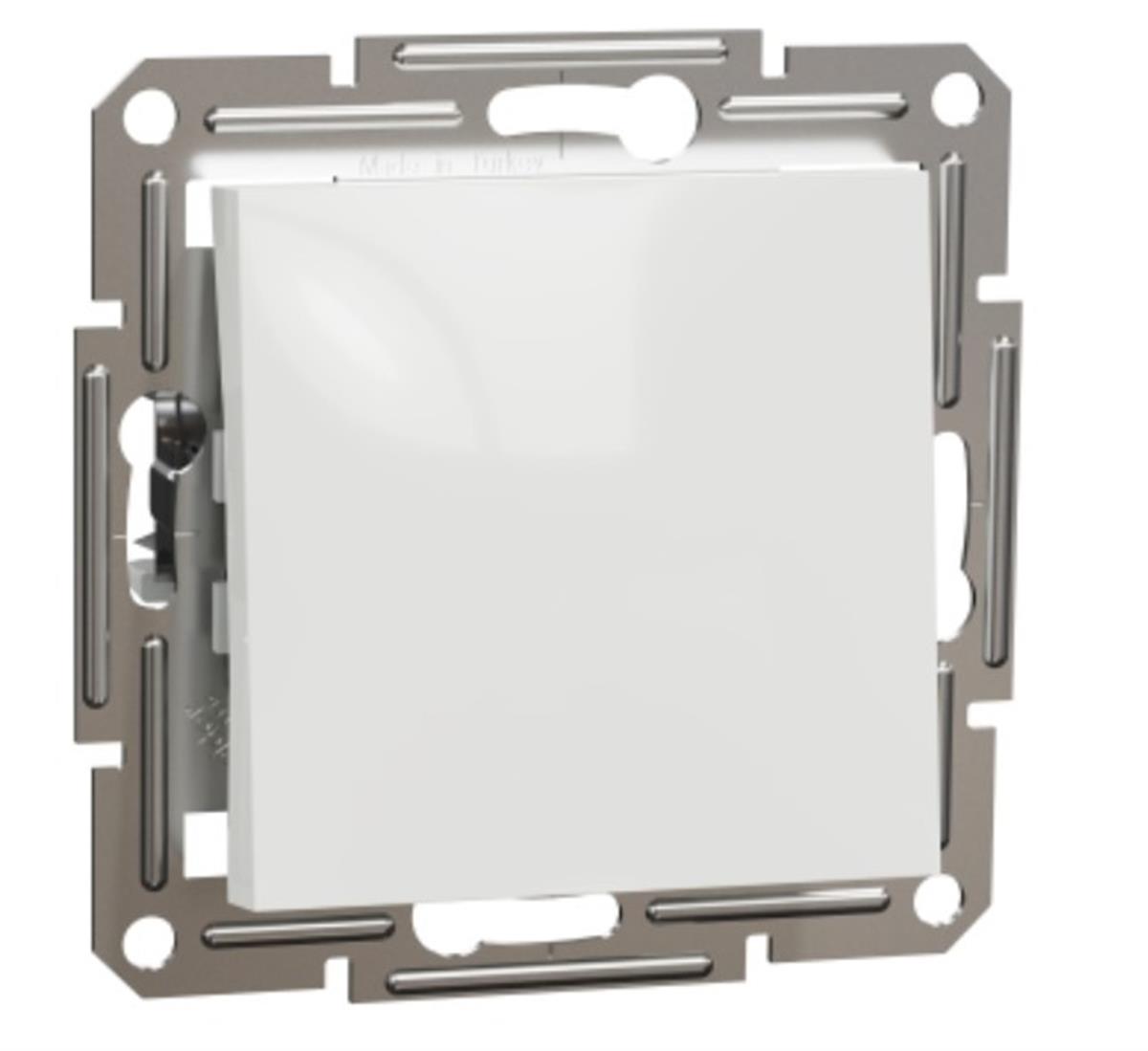 SCHNEIDER EPH0770121 ASFORA BEYAZ ÇERÇEVESİZ LİHT ANAHTAR I ANAHTAR I GİAELEKTRİK