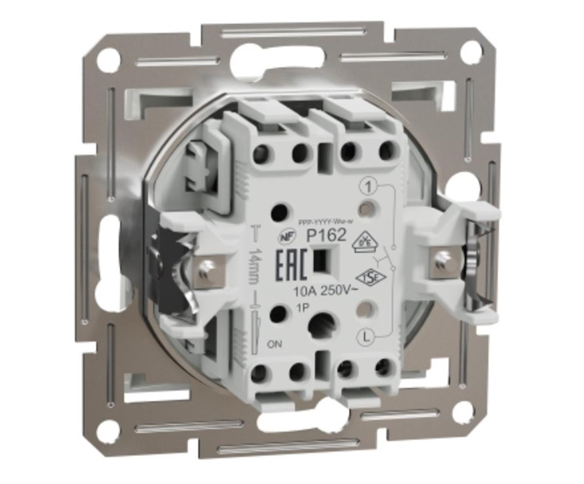 SCHNEIDER EPH0770121 ASFORA BEYAZ ÇERÇEVESİZ LİHT ANAHTAR I ANAHTAR I GİAELEKTRİK