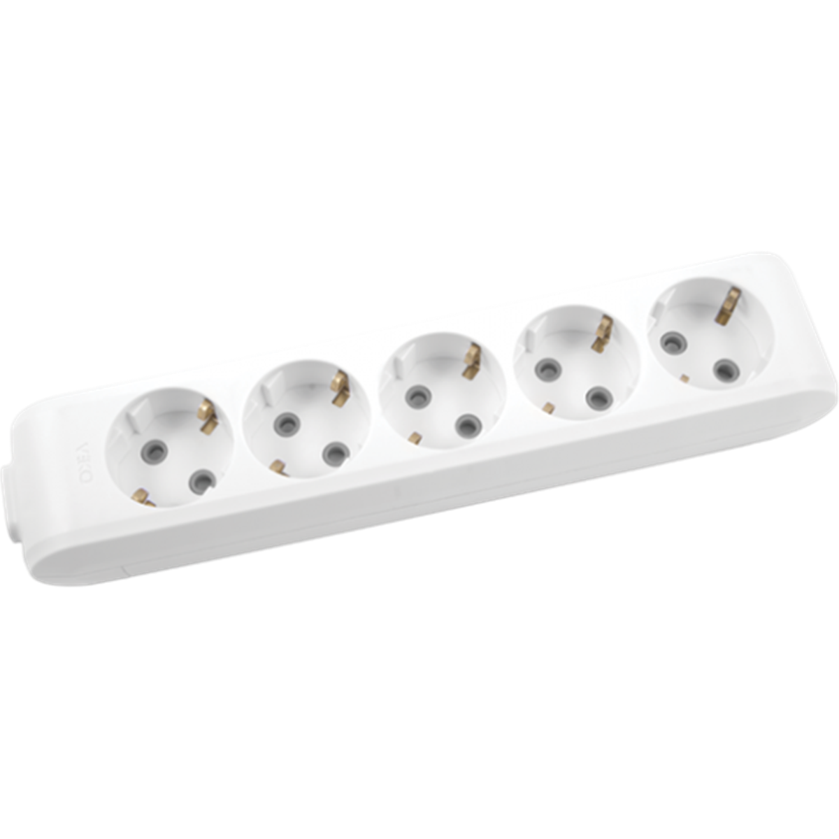 VİKO 90113500 MULTİ-LET 5Lİ PRİZ ÇOCUK KORUMALI TOPRAKLI KLEMENSLİ GRUP PRİZ