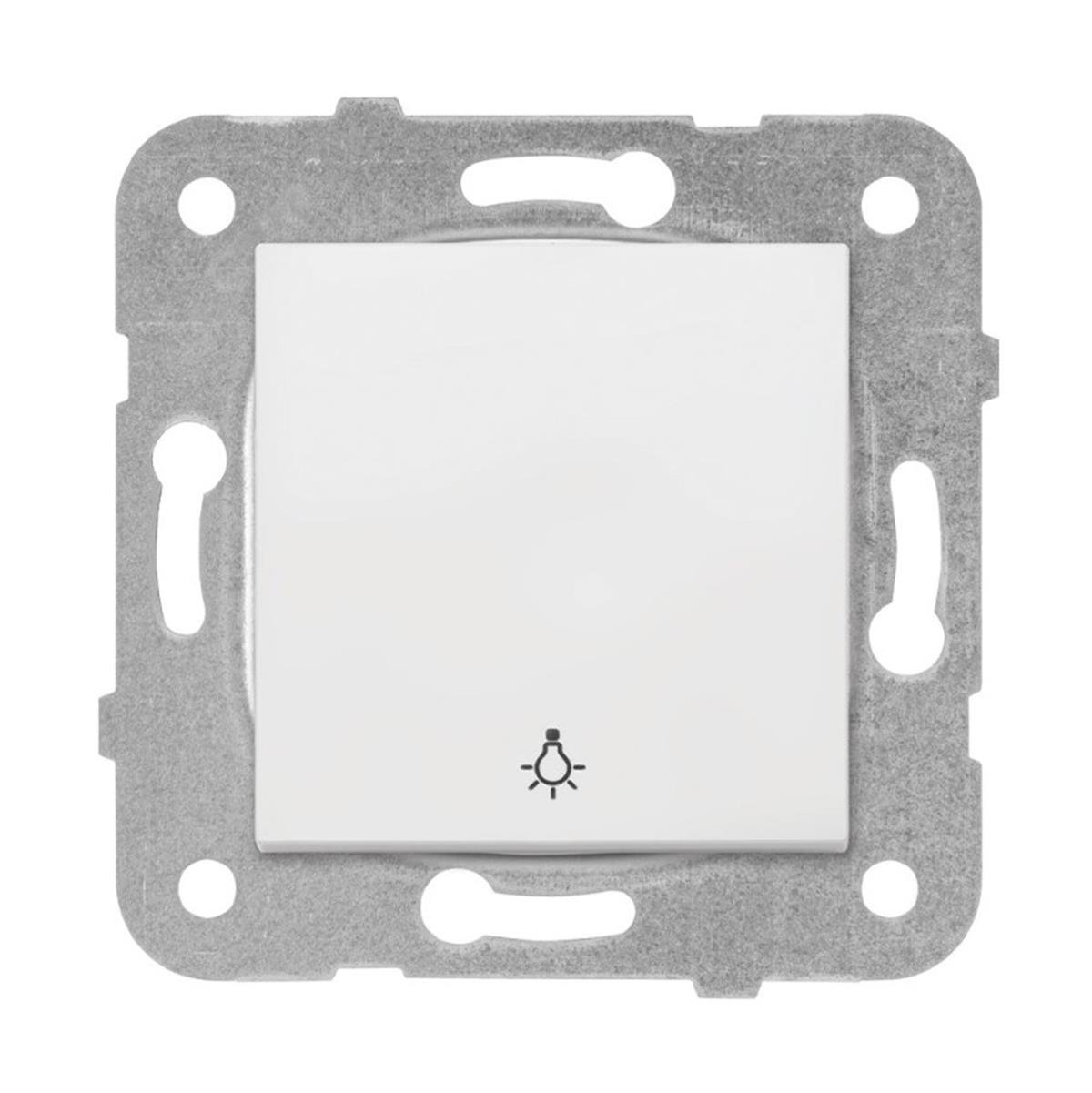 VİKO 90967003 KARRE/MERİDİAN BEYAZ LİGHT ANAHTAR ÇERÇEVE HARİÇ