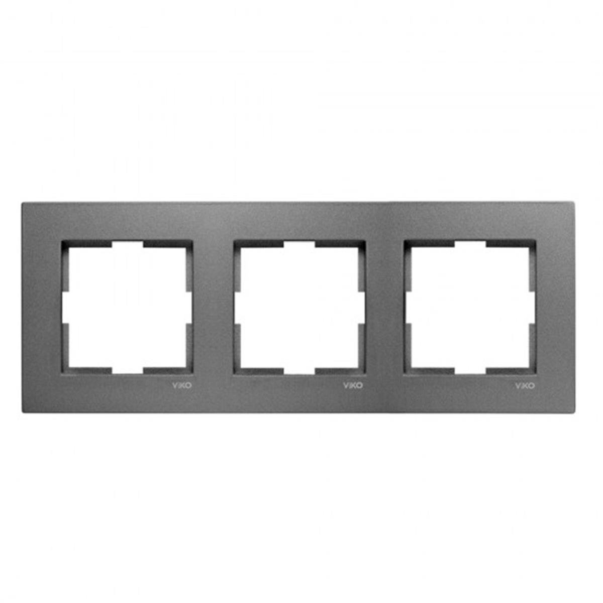 VİKO 92190643 NOVELLA FÜME ÜÇLÜ ÇERÇEVE