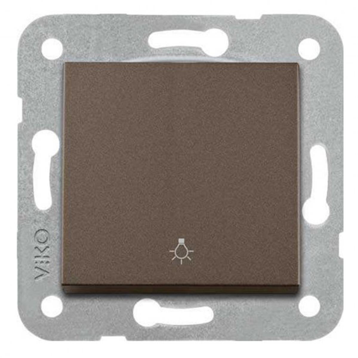 VİKO 92605303 NOVELLA/TRENDA ANTRASİT LİGHT DÜĞME (MEKANİZMA HARİÇ)