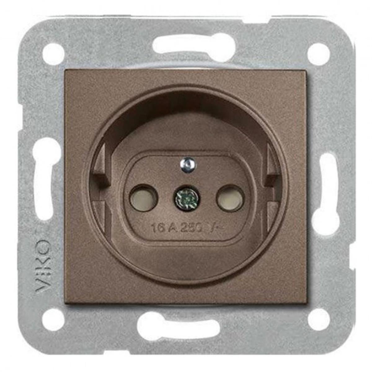 VİKO 92605345 NOVELLA/TRENDA ANTRASİT UPS PRİZ KAPAK (MEKANİZMA HARİÇ)