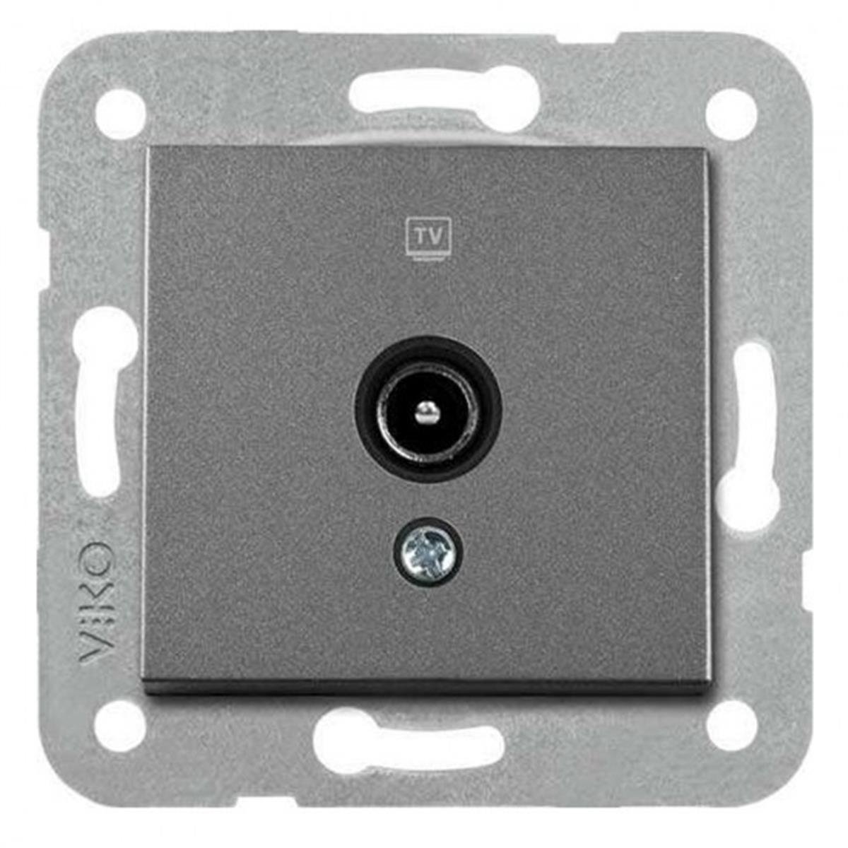 VİKO 92605410 NOVELLA/TRENDA FÜME TV PRİZİ KAPAK (MEKANİZMA HARİÇ)