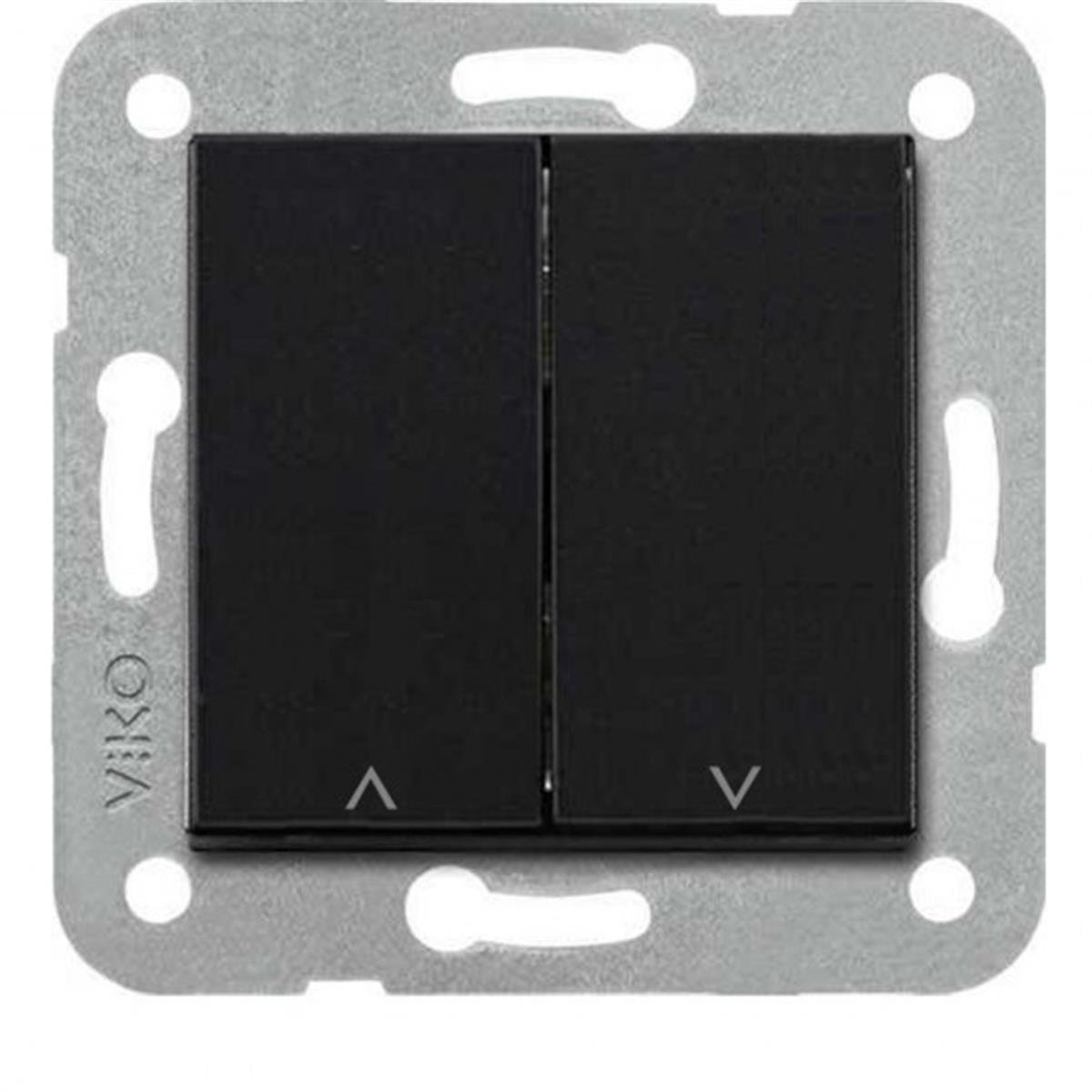 VİKO 92605516 NOVELLA/TRENDA SİYAH JALUZİ KUMANDA DÜĞME (MEKANİZMA HARİÇ)