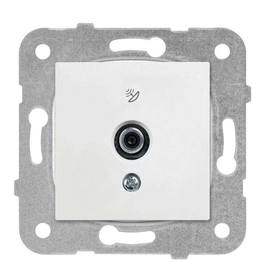 Viko Meridian Uydu Prizi F Konnektörlü Sonlu (Çerçeve Hariç) - Beyaz