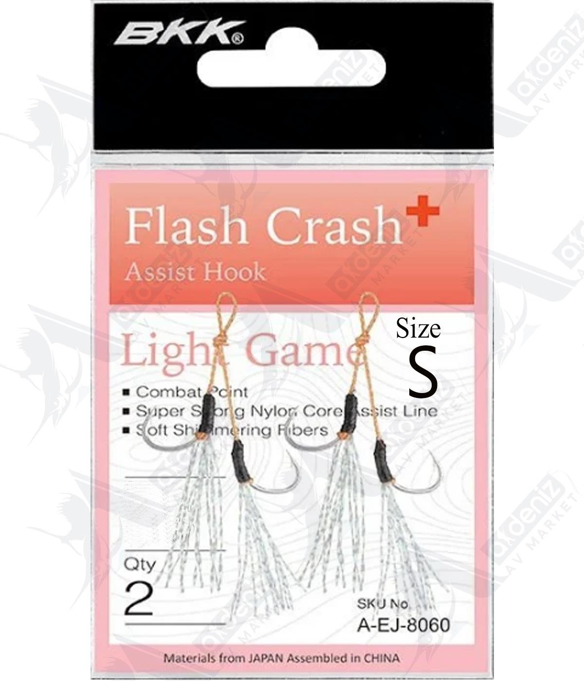 BKK Flash Crash+ Double Jig Assist İğne 2'li Paket No:SBKK
