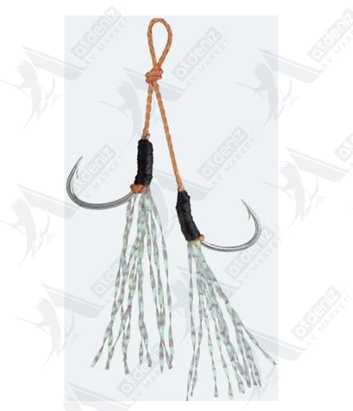 BKK Flash Crash+ Double Jig Assist İğne 2'li Paket No:SBKK