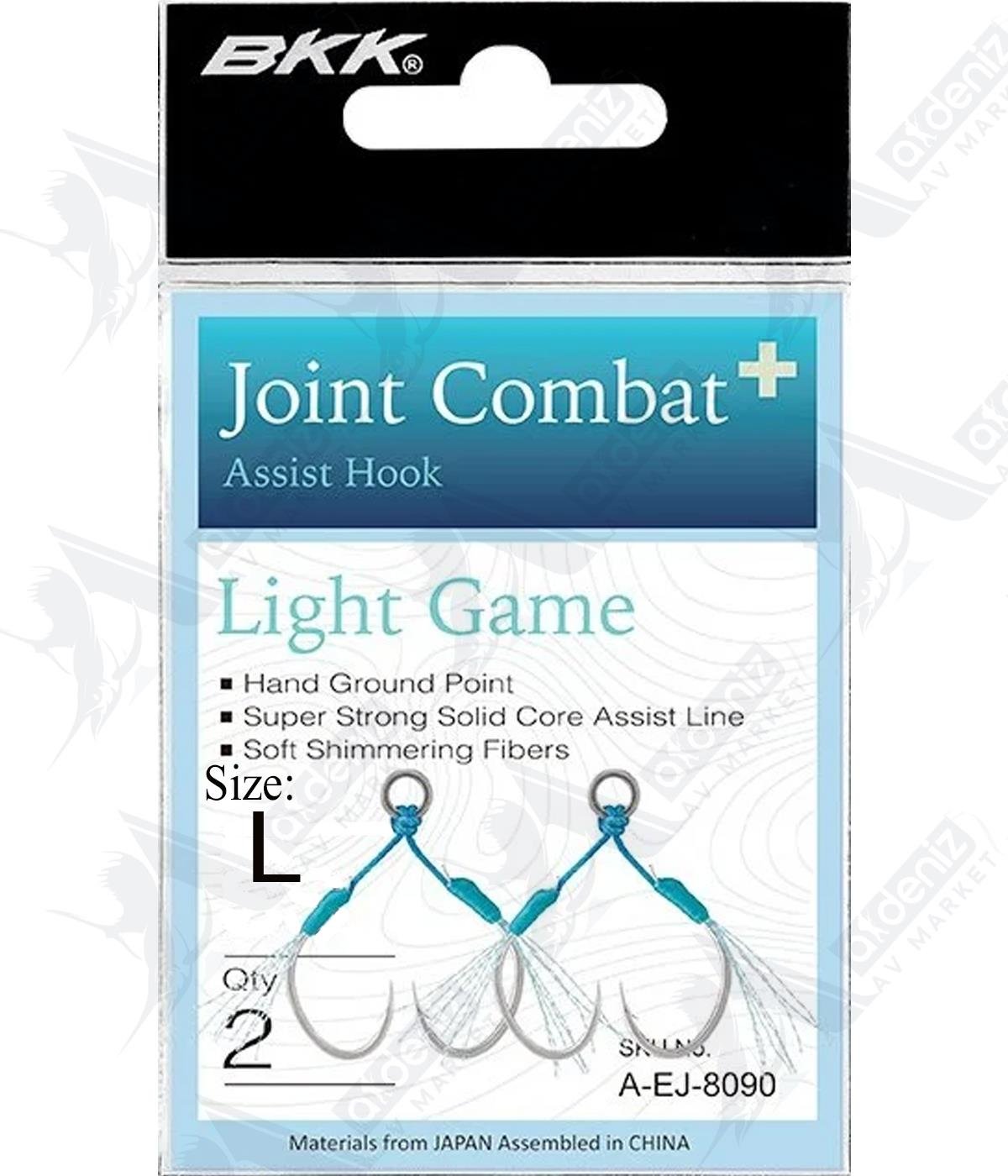 BKK Joint Combat+ Double Jig Assist İğne 2'li Paket No:LBKK