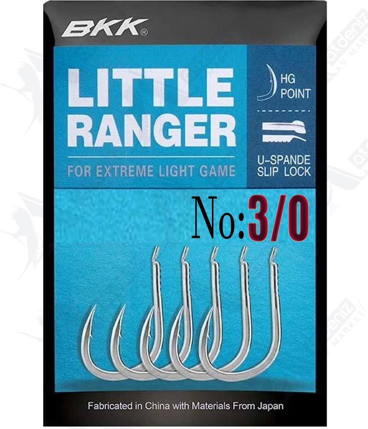 BKK Little Ranger Olta İğnesi 5'li Paket No:3/0BKK