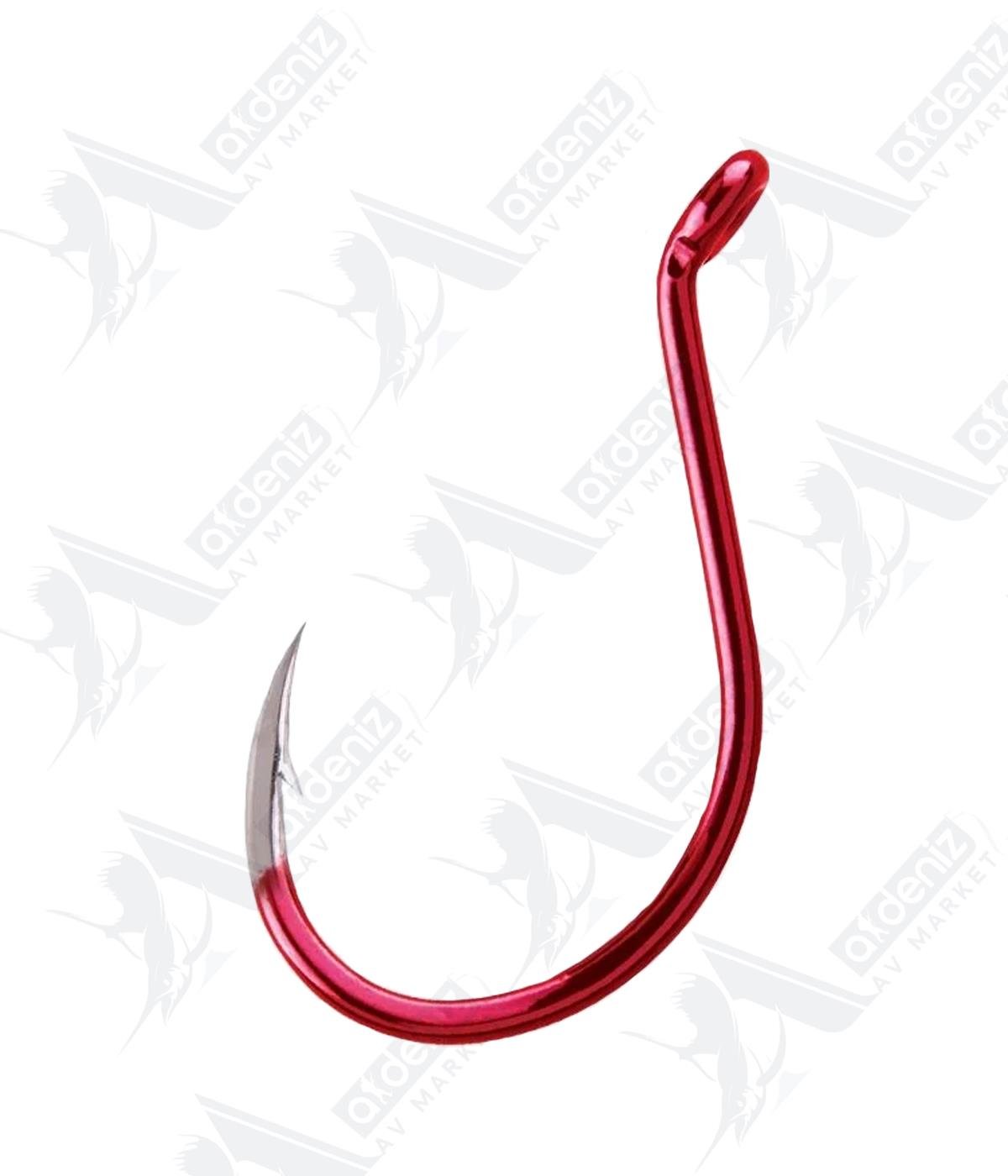 BKK Red Octopus Beak Olta İğnesi 5'li Paket No:5/0BKK