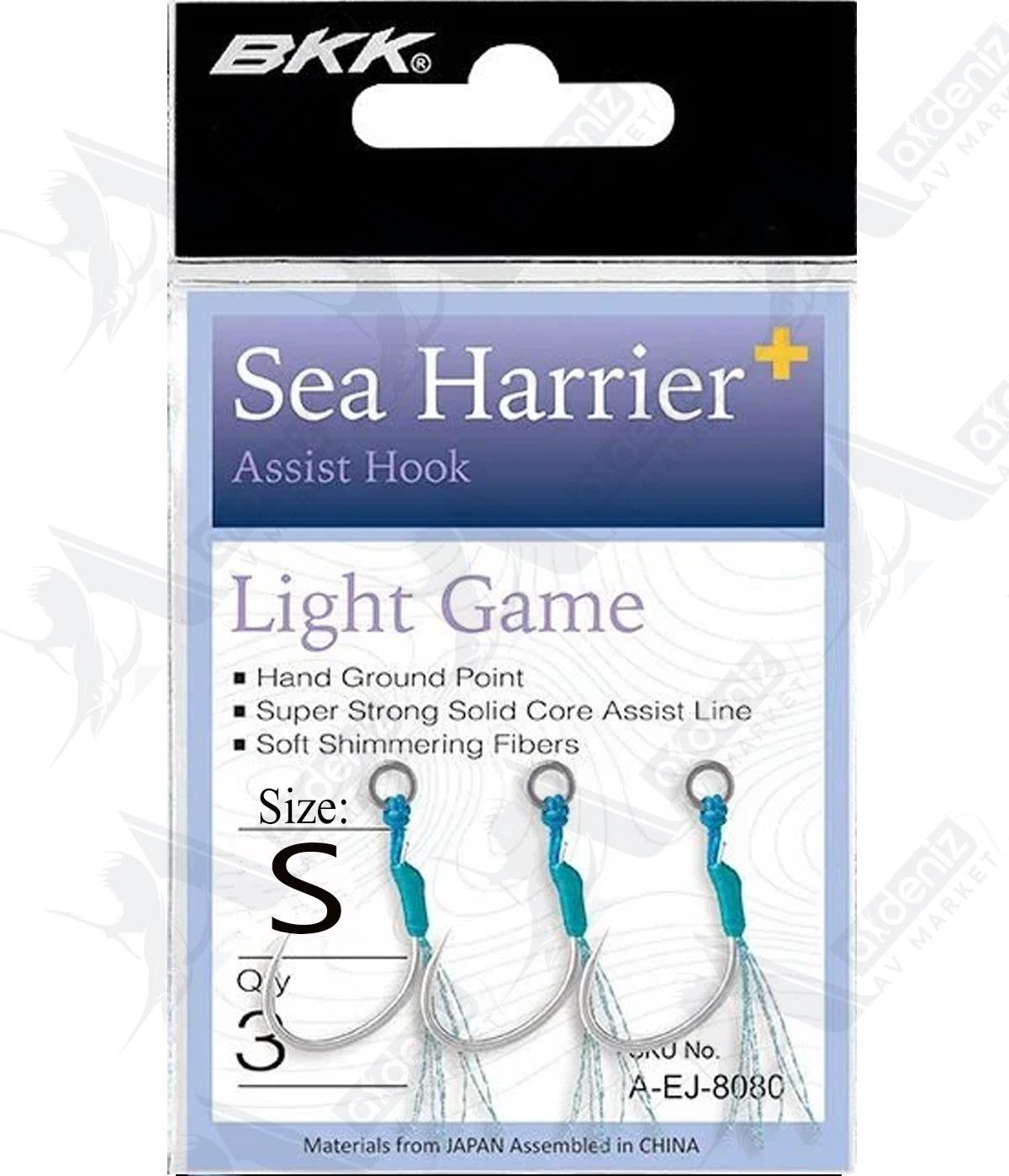 BKK Sea Harrier Single Jig Assist İğne 3'lü Paket No:SBKK