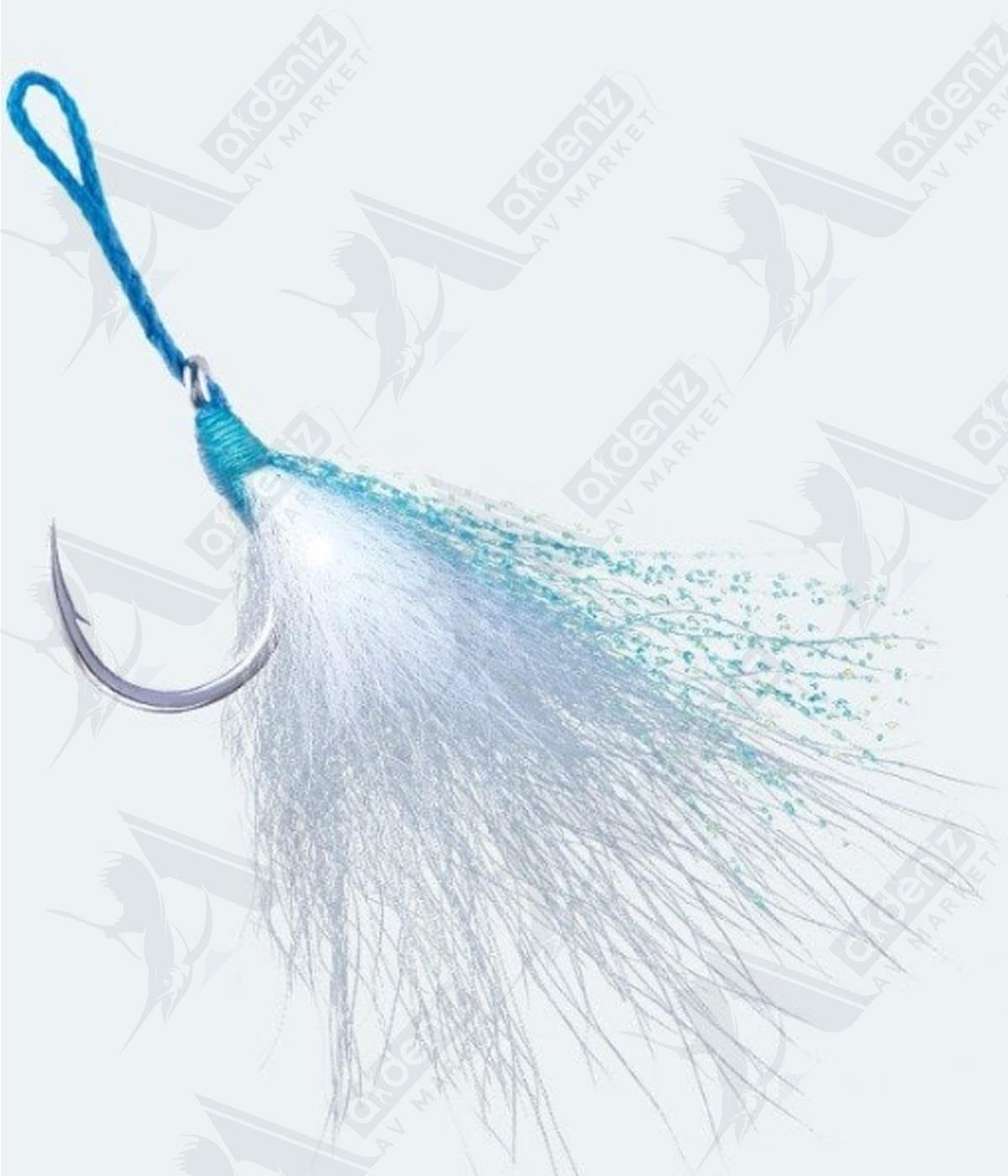 BKK SF Reefmaster HG Single Jig Assist İğne 4'lü Paket No:1/0BKK