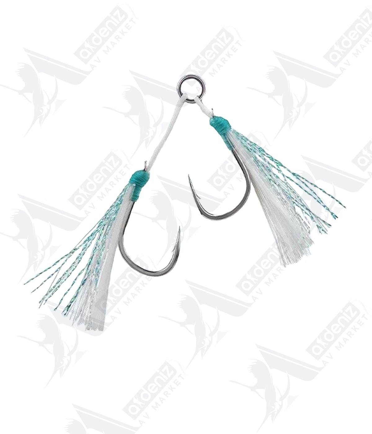 BKK Shore Patrol+ Double Jig Assist İğne 2'li Paket No:MBKK