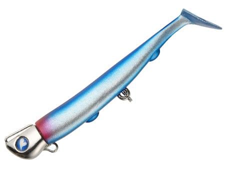 BlueBlue Jolty 15gr 10cm (1 Combo +3 Body) Silikon Yem Color:01BLUEBLUE
