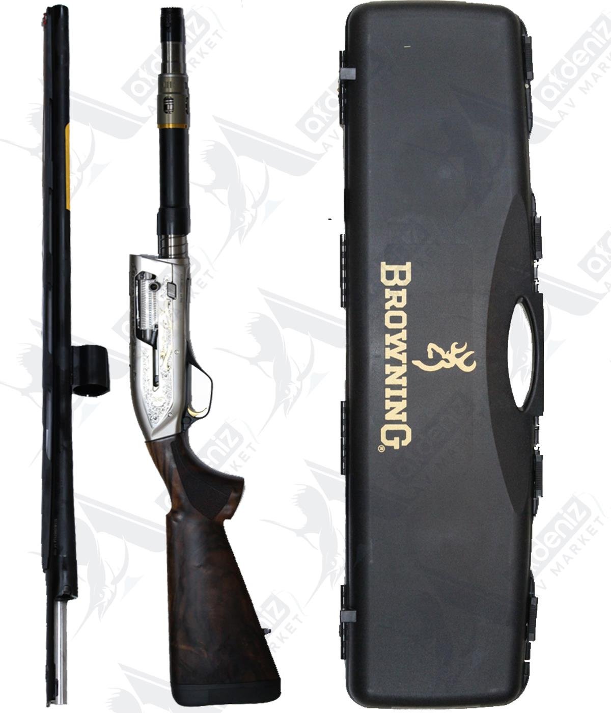 Browning Maxus 2 Limited Edition Gold GR4 12 Cal. 66 Cm Yarı Otomatik Yivsiz Av TüfeğiBROWNİNG