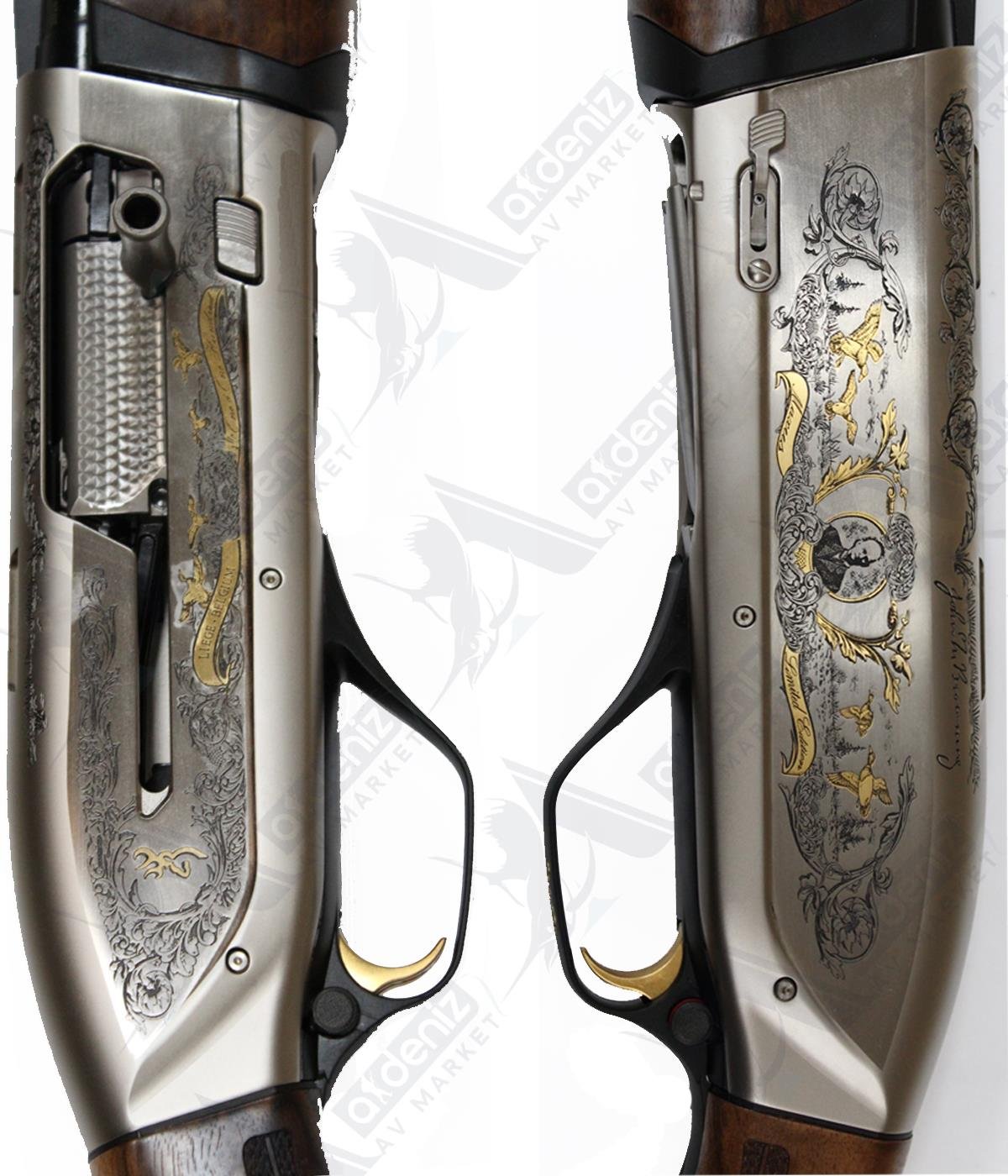 Browning Maxus 2 Limited Edition Gold GR4 12 Cal. 66 Cm Yarı Otomatik Yivsiz Av TüfeğiBROWNİNG