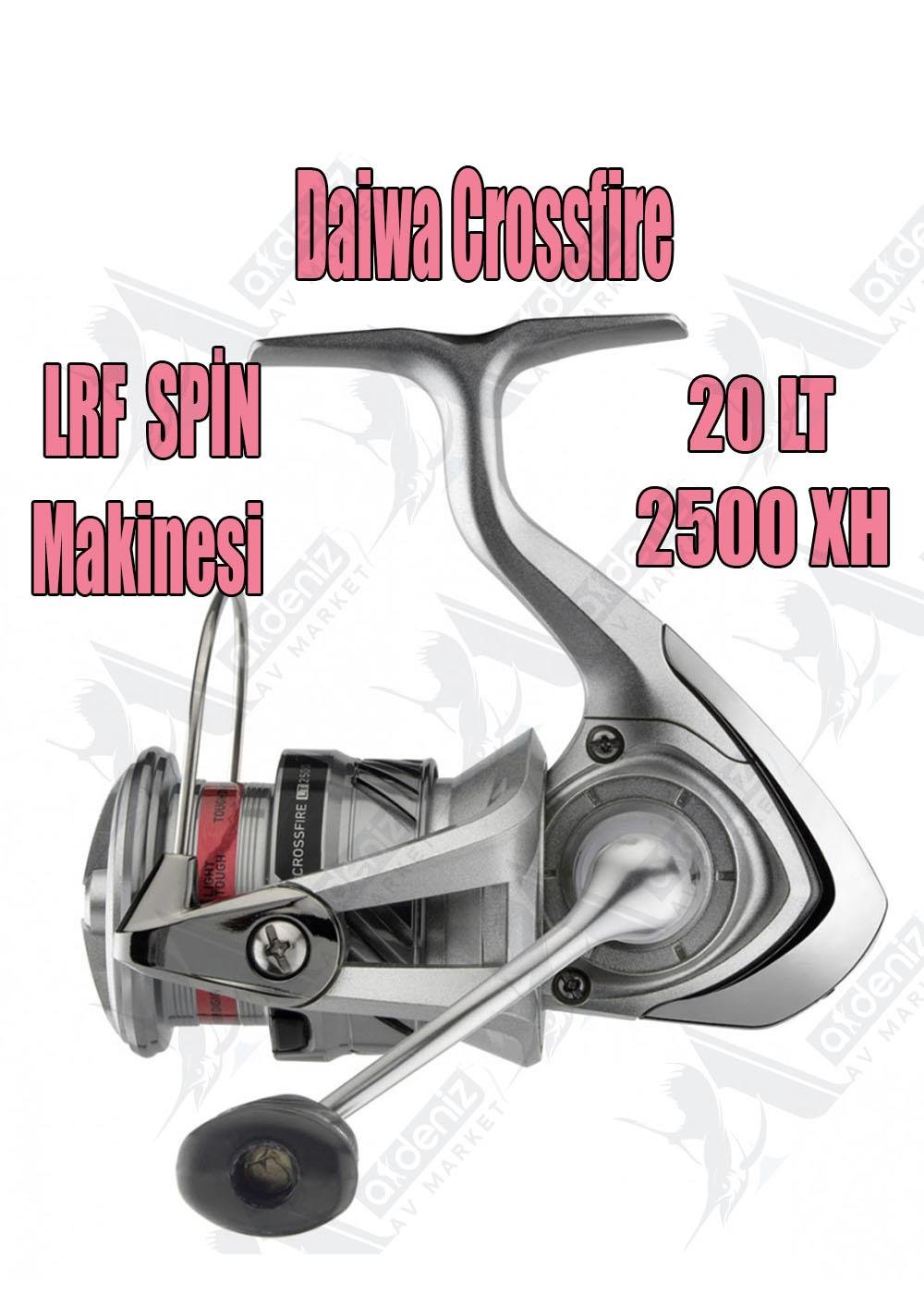 Daiwa Crossfire 20 LT 2500 XH LRF ve Spin MakinesiDAİWA