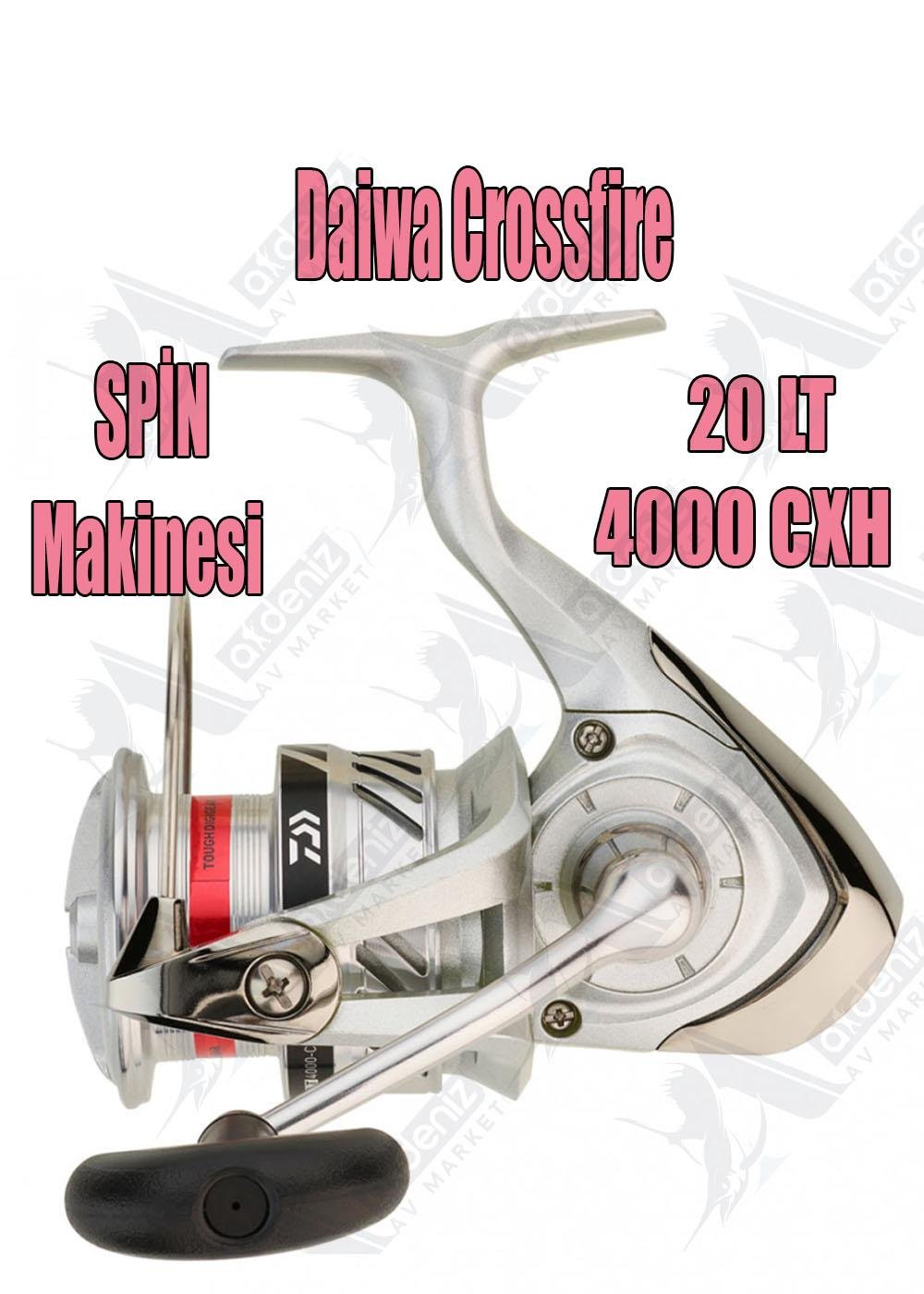Daiwa Crossfire 20 LT 4000 CXH Spin MakinesiDAİWA