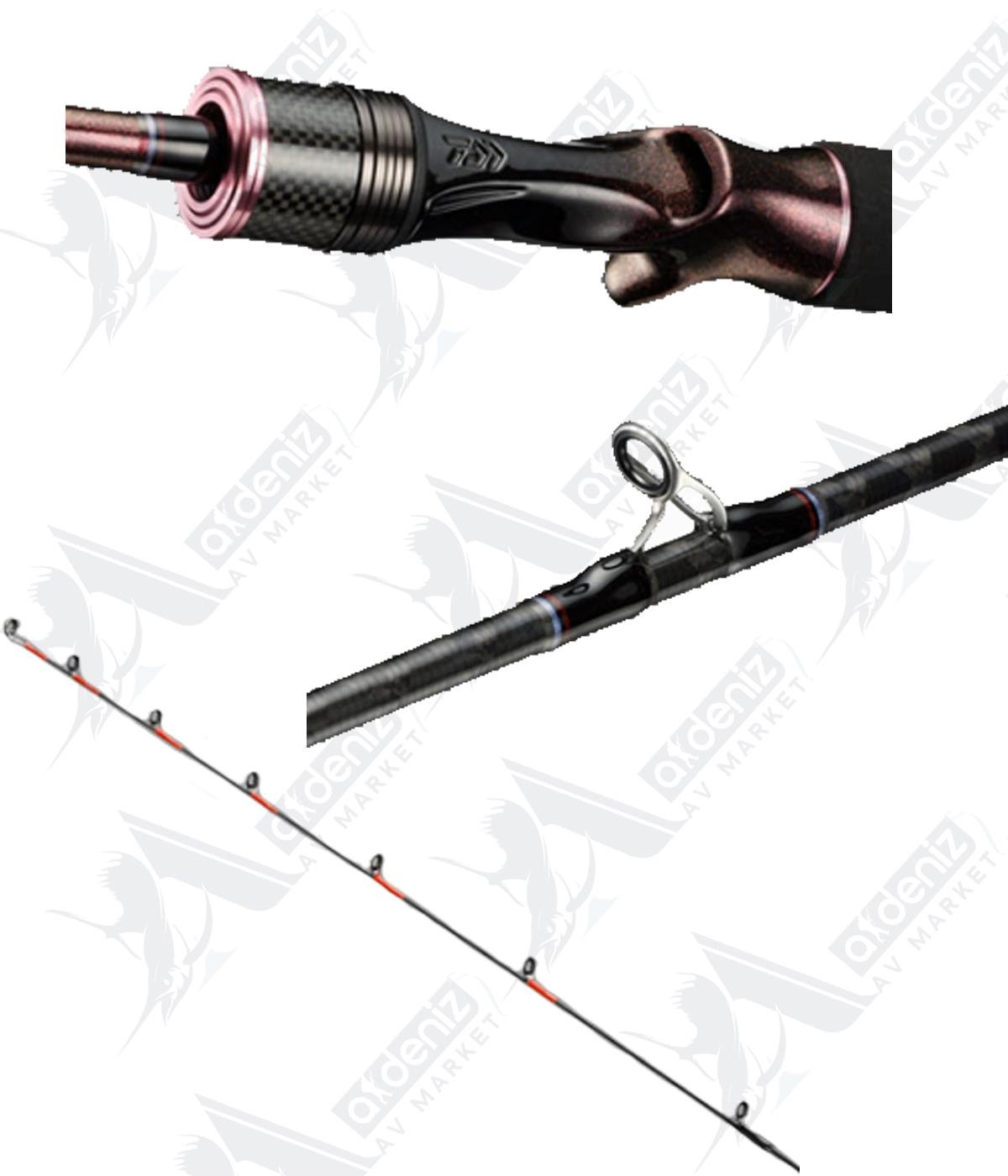Daiwa New Kohga Tenya Game 2.06 Mt 60-300 Gr Tai Rubber Kamışı (2 Parça-Tetikli-Spiral Halka)DAİWA
