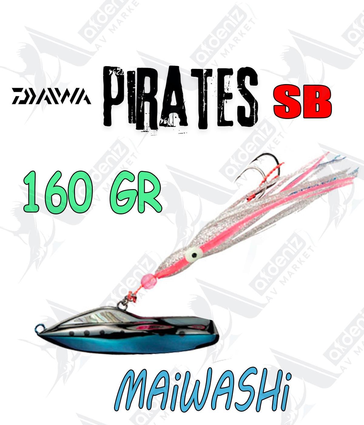 Daiwa Pirates SB 160 gr İnchiku Jig Yem PRSB160G16 #MaiwashiDAİWA