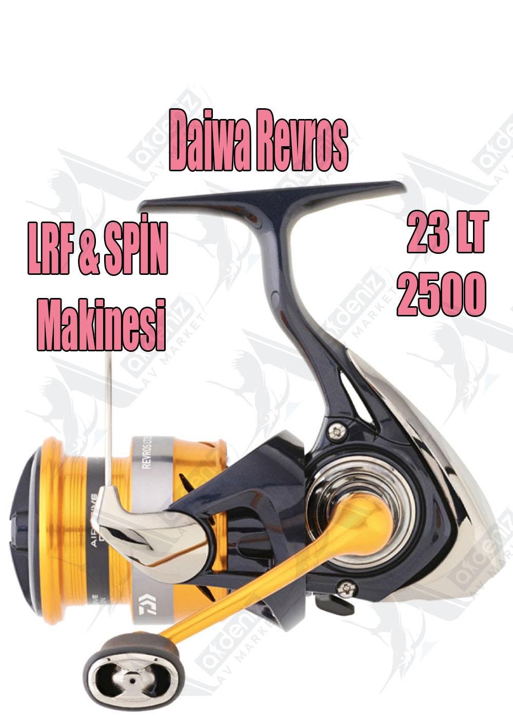 Daiwa Revros 23 LT 2500 LRF ve Spin MakinesiDAİWA