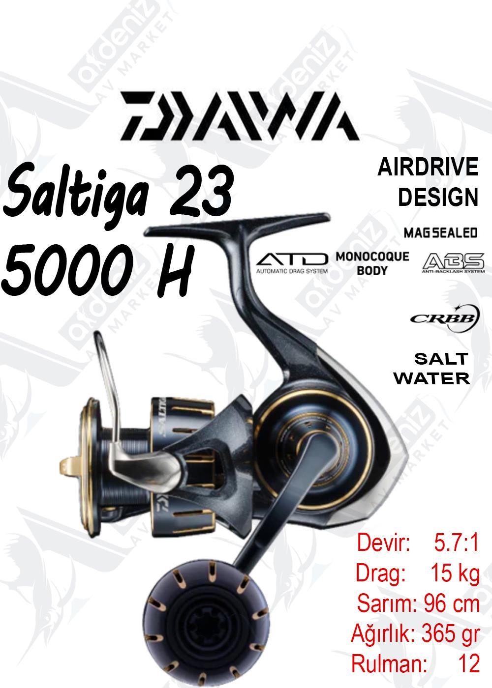 Daiwa Saltiga 23 5000 H (5.7:1) Olta MakinesiDAİWA
