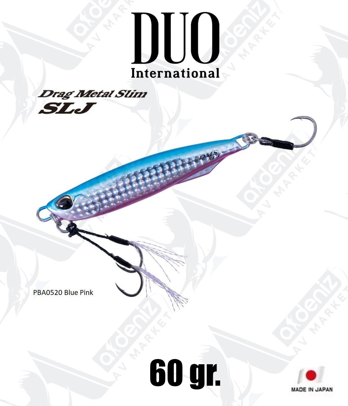 Duo Drag Metal SLJ Jig 60 gr #PBA0520 Blue PinkDUO