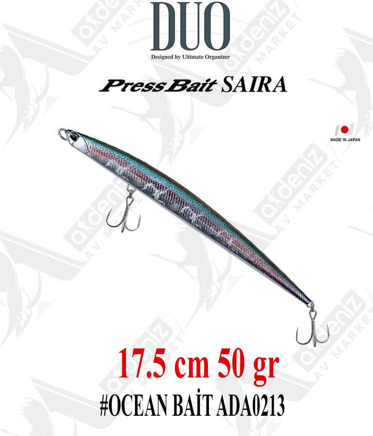 Duo Press Bait Saira 175 mm 50 gr #ADA0213 OCEAN BAİTDUO