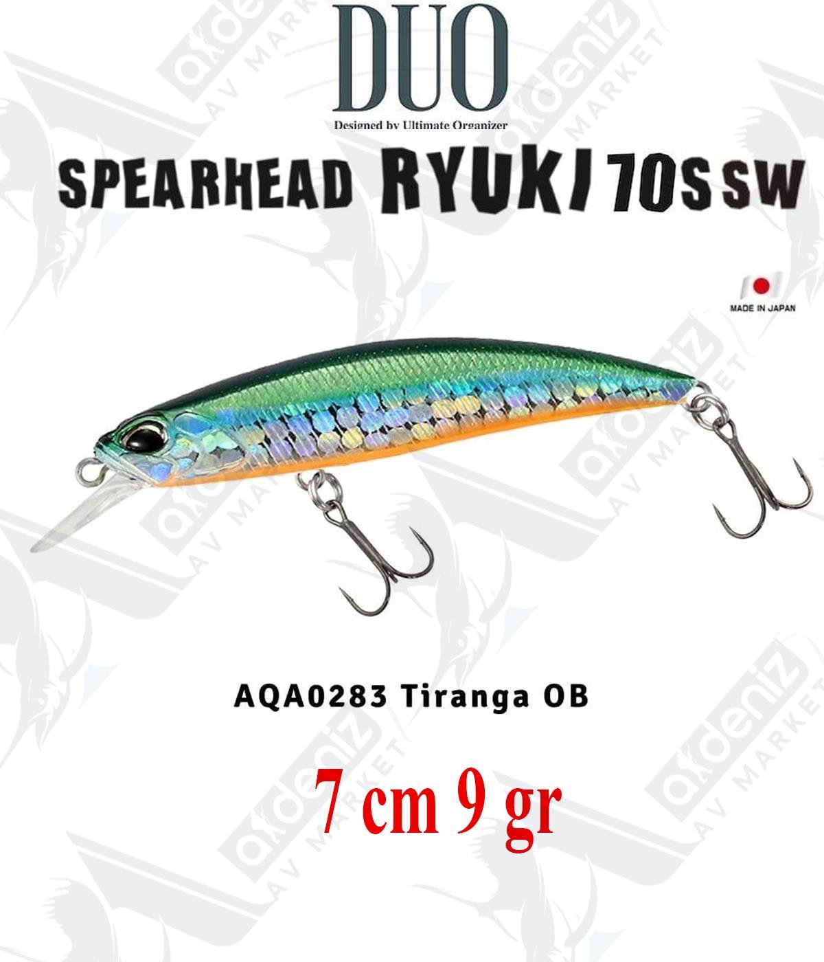 Duo Spearhead Ryuki 70S SW (Sinking) #AQA0283 TİRANGA OBDUO