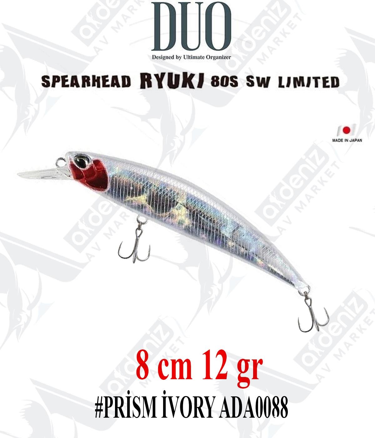 Duo Spearhead Ryuki 80S SW (Sinking) #ADA0088 PRİSM İVORYDUO