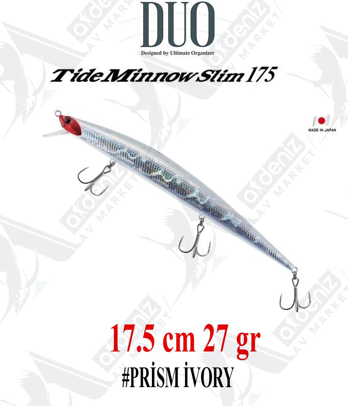 Duo Tide Minnow Slim 175 F 27 gr (Floating) #ADA0088 Prism İvoryDUO