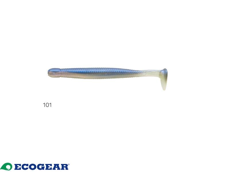 ECOGEAR Grass Minnow L 8,5cm 8pcs #101