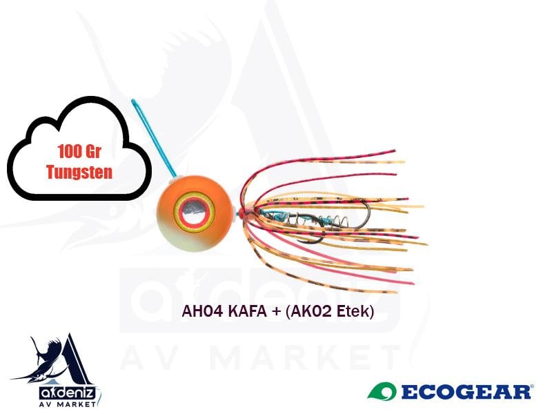 ECOGEAR TG Aquaraba Head Kuwase (TUNGSTEN) 100 gr #AH04