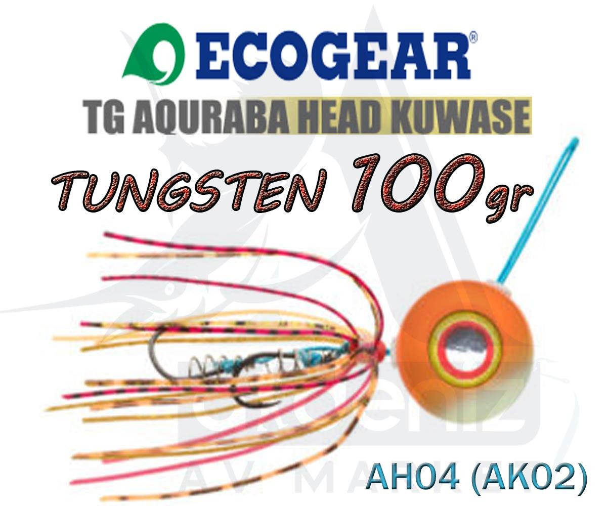 ECOGEAR TG Aquaraba Head Kuwase (TUNGSTEN) 100 gr #AH04ECOGEAR