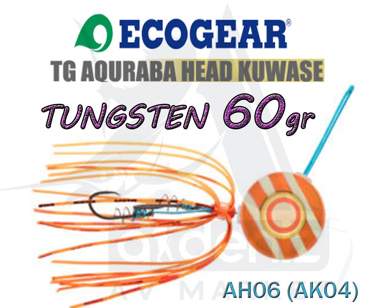 Ecogear TG Aquaraba Head Kuwase ( Tungsten ) 60 gr #AH06ECOGEAR
