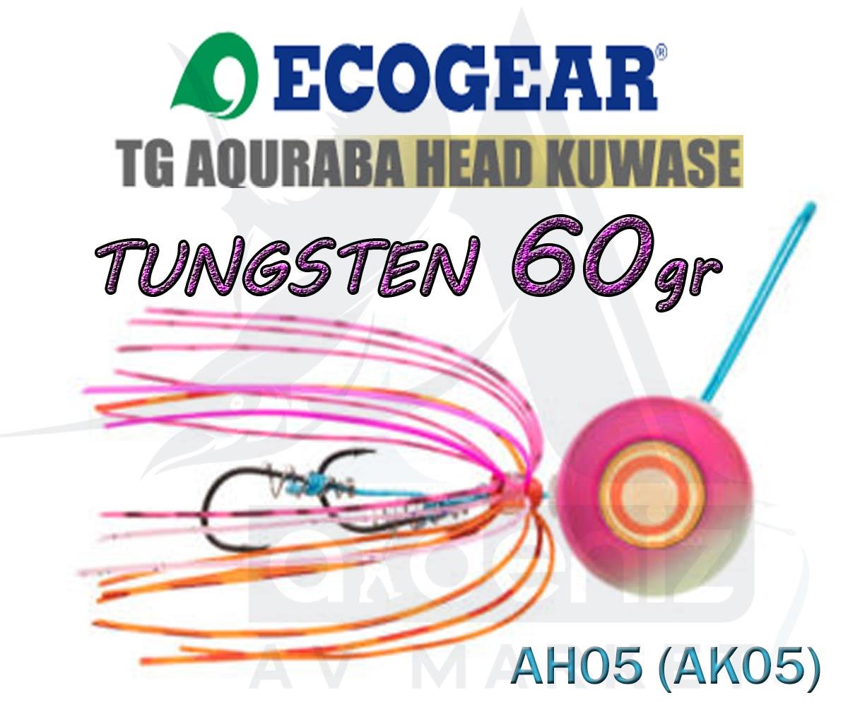 Ecogear TG Aquaraba Head Kuwase ( Tungsten ) 60 gr #AH05ECOGEAR