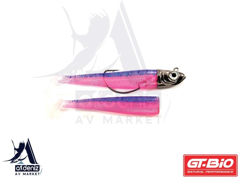 GT-BİO Roller Shad 165 Combo + Body 16,5 cm 150 gr Silikon Balık # Blue Pink UVGT-BİO