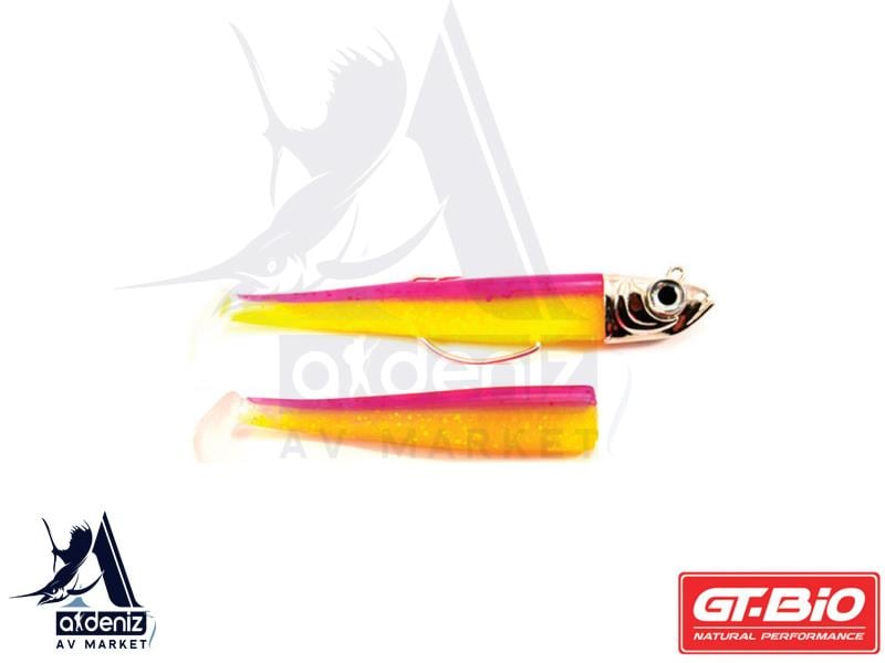 GT-BİO Roller Shad 165 Combo + Body 16,5 cm 100 gr Silikon Balık # Wild Peach UVGT-BİO