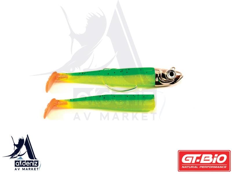 GT-BİO Roller Shad 165 Combo + Body 16,5 cm 100 gr Silikon Balık # Orange Tail UVGT-BİO