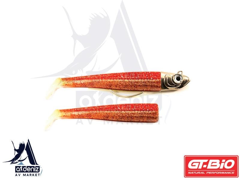 GT-BİO Roller Shad 165 Combo + Body 16,5 cm 150 gr Silikon Balık # Red MulletGT-BİO