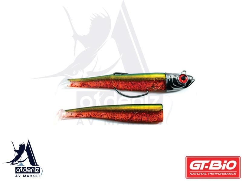 GT-BİO Roller Shad 165 Combo + Body 16,5 cm 150 gr Silikon Balık # Watermelon UVGT-BİO