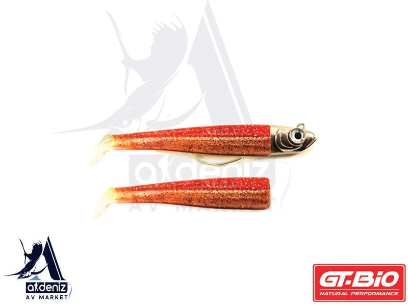 GT-BİO Roller Shad 85 Combo + Body 8,5 cm 8 gr Silikon Balık # Red MulletGT-BİO