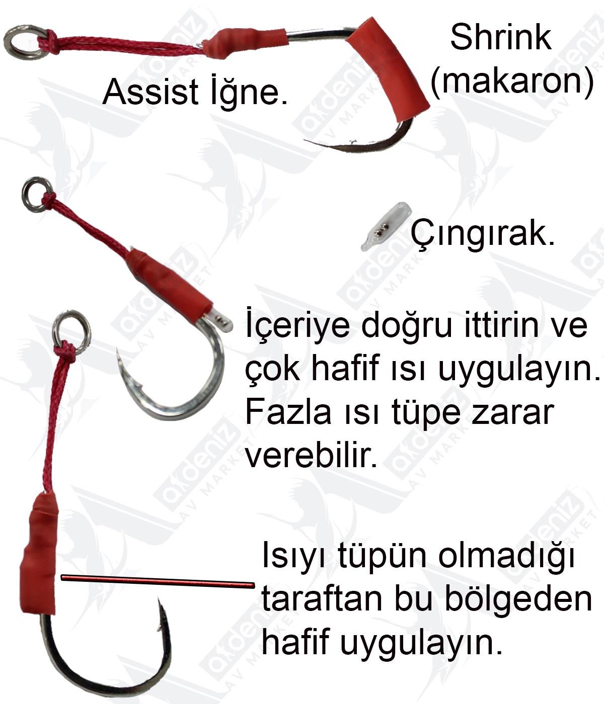 HanFish Çıngırak Ses Tüpü 10'lu Paket 3X10mm #SHAN FİSHİNG