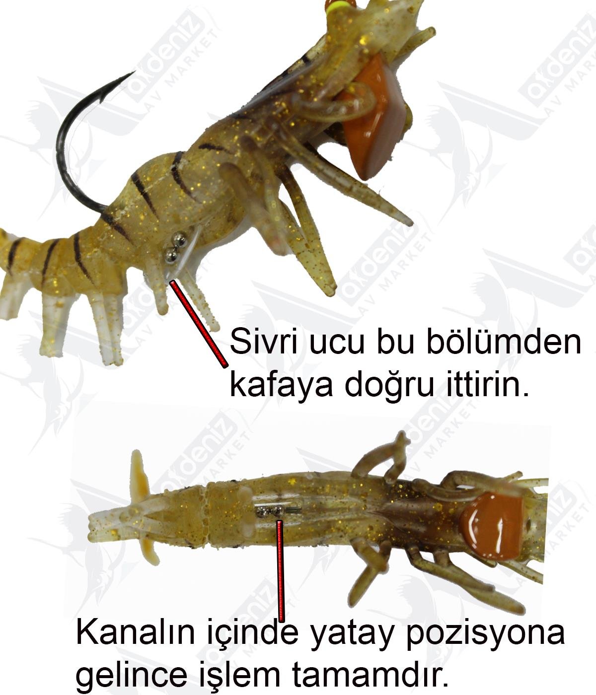 HanFish Çıngırak Ses Tüpü 10'lu Paket 3X10mm #SHAN FİSHİNG