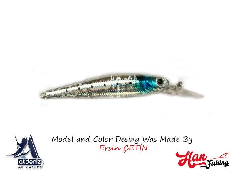Hanfish Kapan 65mm #KP14-Naturel MulletHAN FİSHİNG