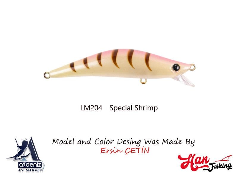 Hanfish Lokman 80S #LM204 Special Shrimp